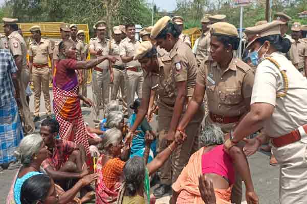 cuddalore district farmers land issue in nlc