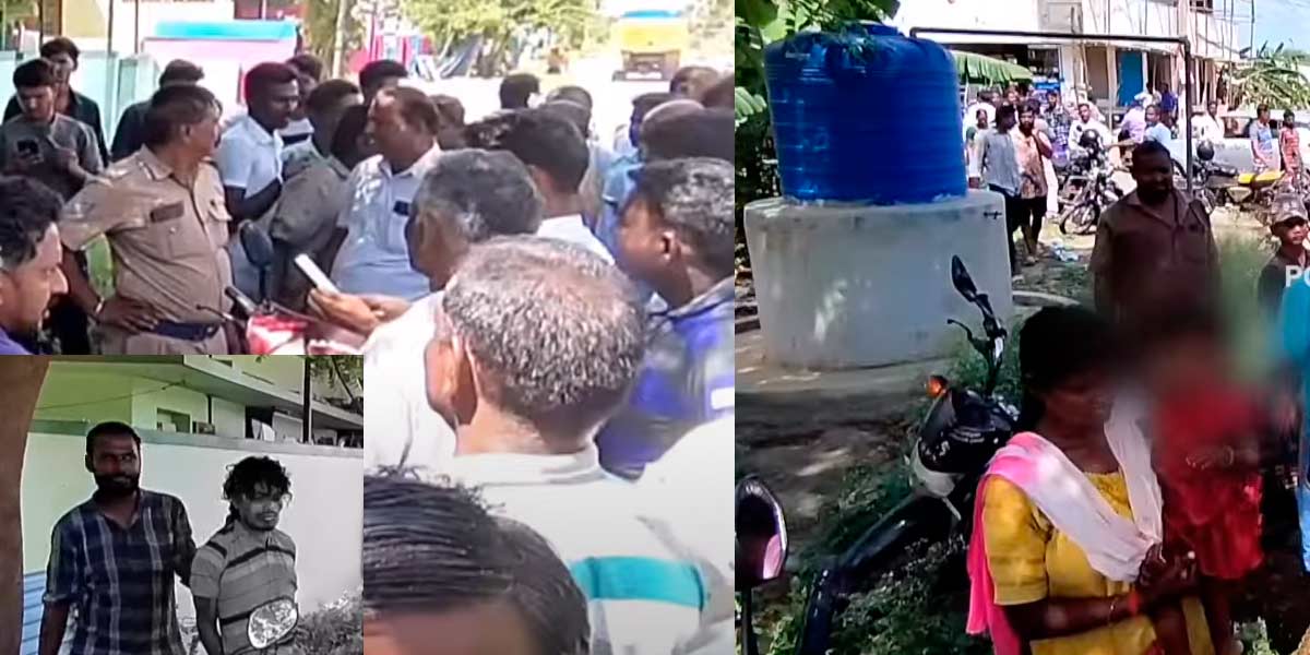 North State youth who tried to lift the child; Villagers surrounded