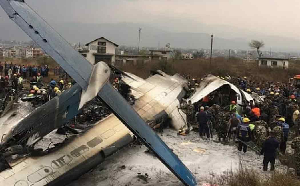 Plane crash in Nepal
