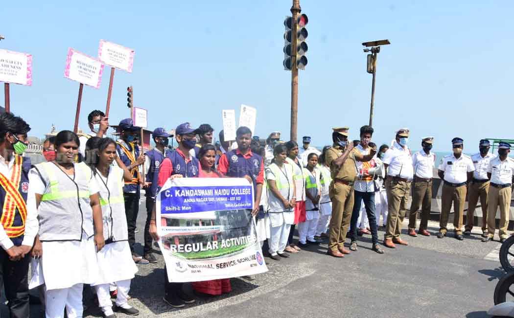 Road Safety Awareness Program in Chennai ... (Pictures)