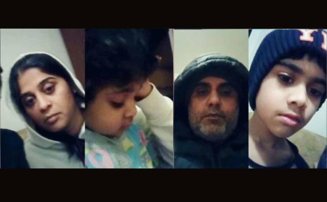 indian family stranded in kyiv