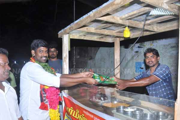 Naam Tamilar Party candidate is actively campaigning in South Chennai