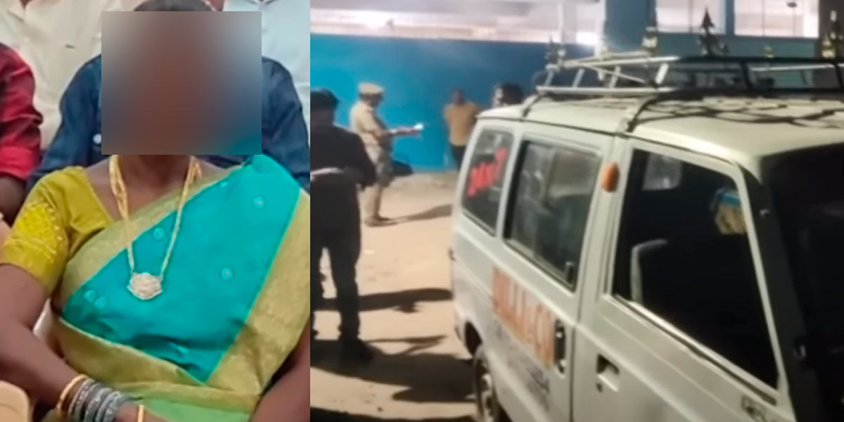 A 47-year-old woman who refused to comply was beaten ; 2 youths arrested; A terrible incident happened in Chennai