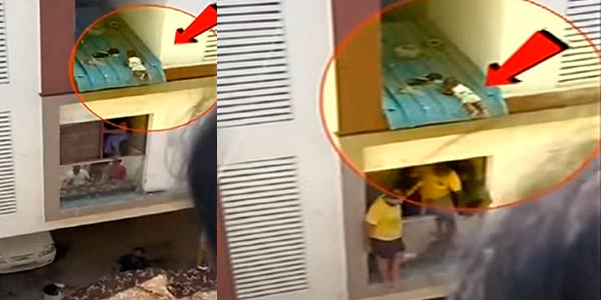 Tick-tick seconds... a child saved by tact