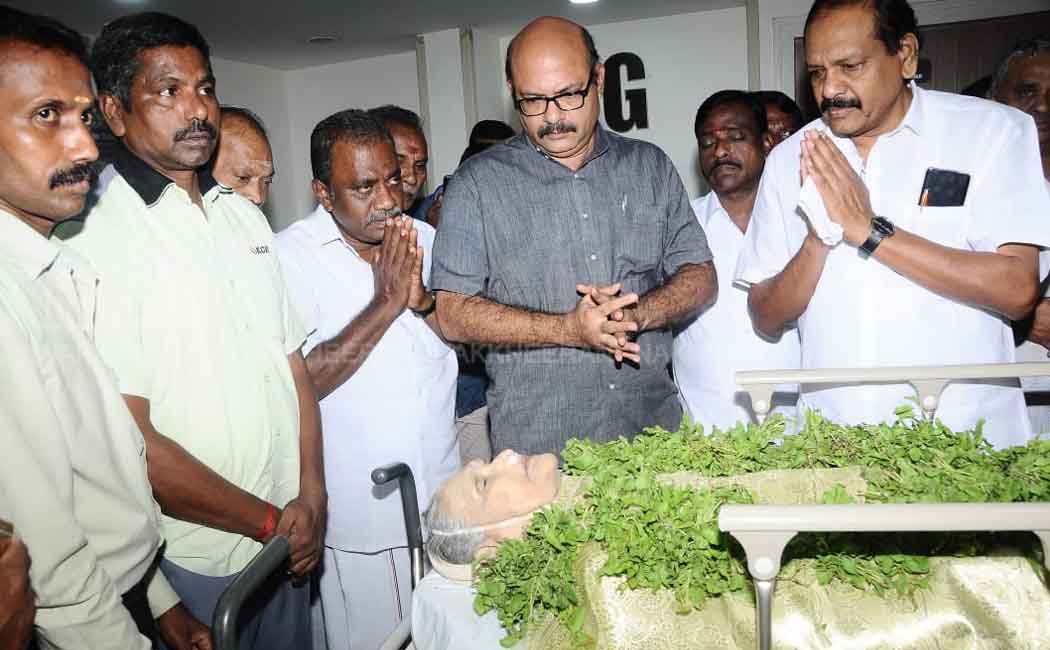 The final tribute of the Kasturi muppanar