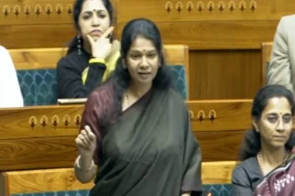 Kanimozhi barrage of accusations in Lok Sabha at thanks motion to president address