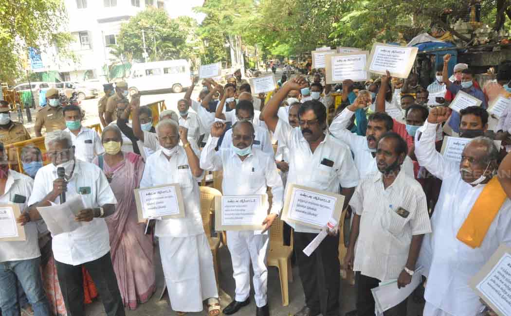 people involved in struggle