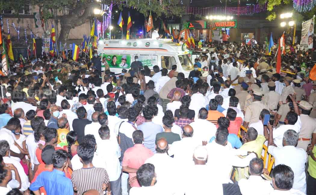 eps campaign in kolathur constituency
