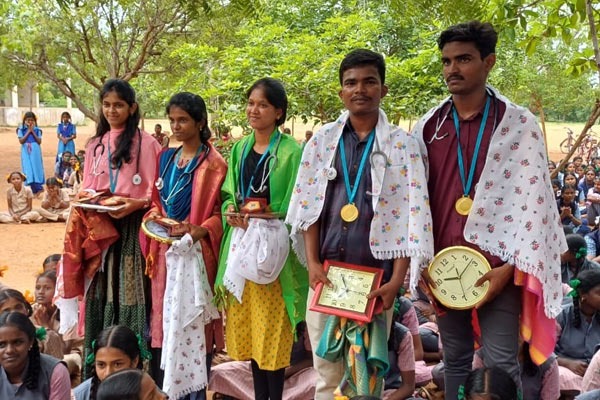 5 students from same government school are selected to study medicine