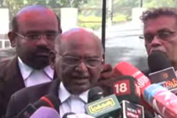 Governor does not know about Sanathanam Senior Advocate Duraisamy