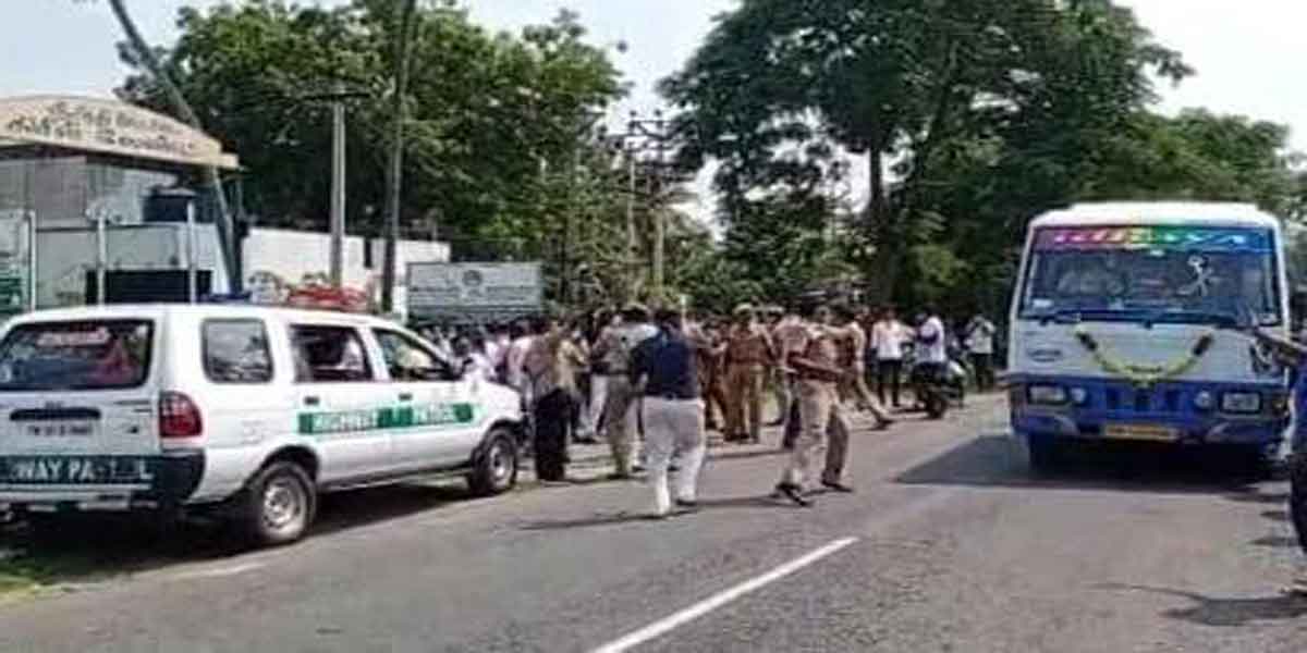 bjp incident in erode