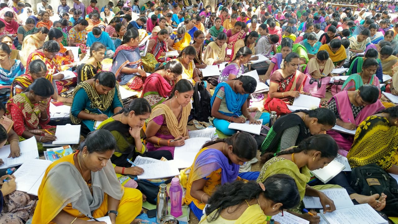 Free tutoring school student topped the exam!