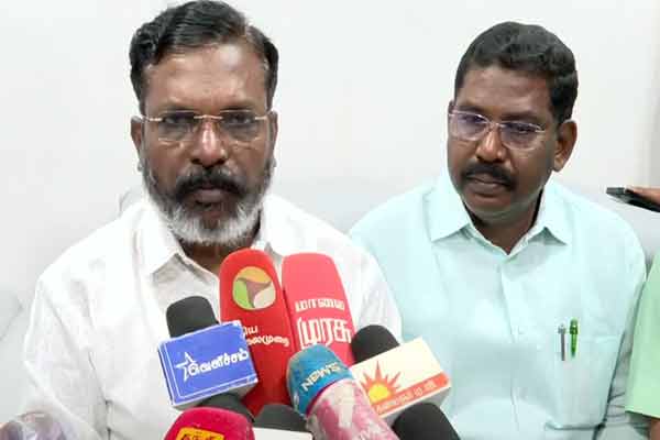Wishes for a successful festival Thol Thirumavalavan MP
