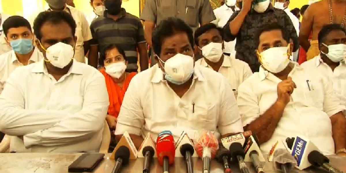 "Corona infection is gradually declining in Madurai," -Minister Murthy