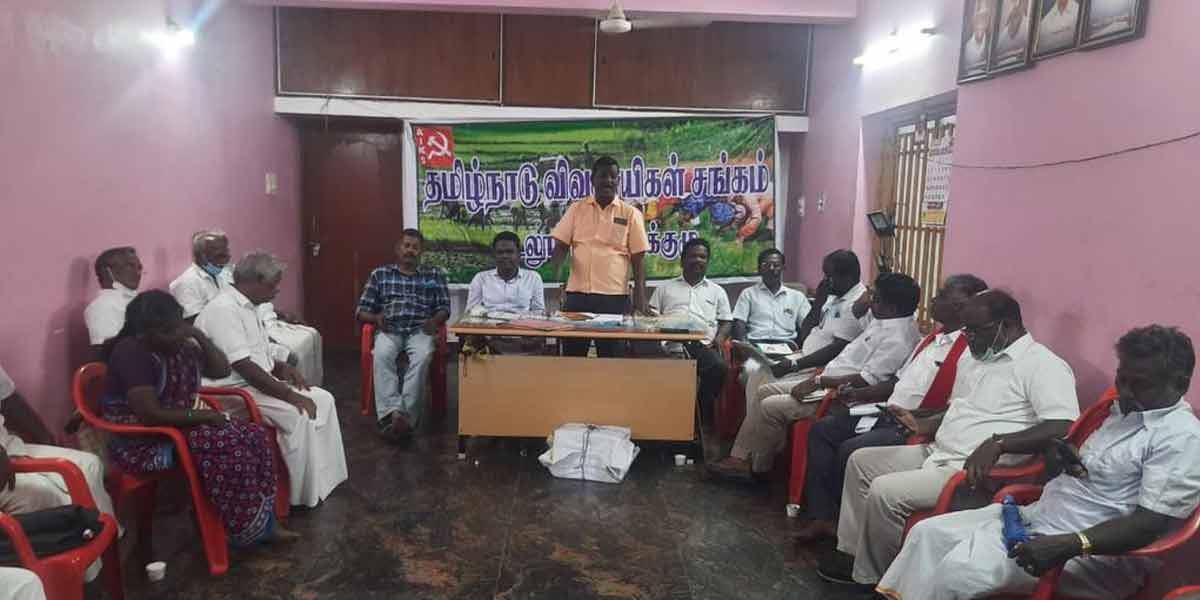 Tamil Nadu Farmers' Union prepares for 'Give relief to unemployed agricultural workers'