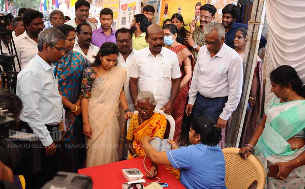 minister subramaniyan launched fever prevent special camp