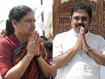 ttv dinakaran sasikala