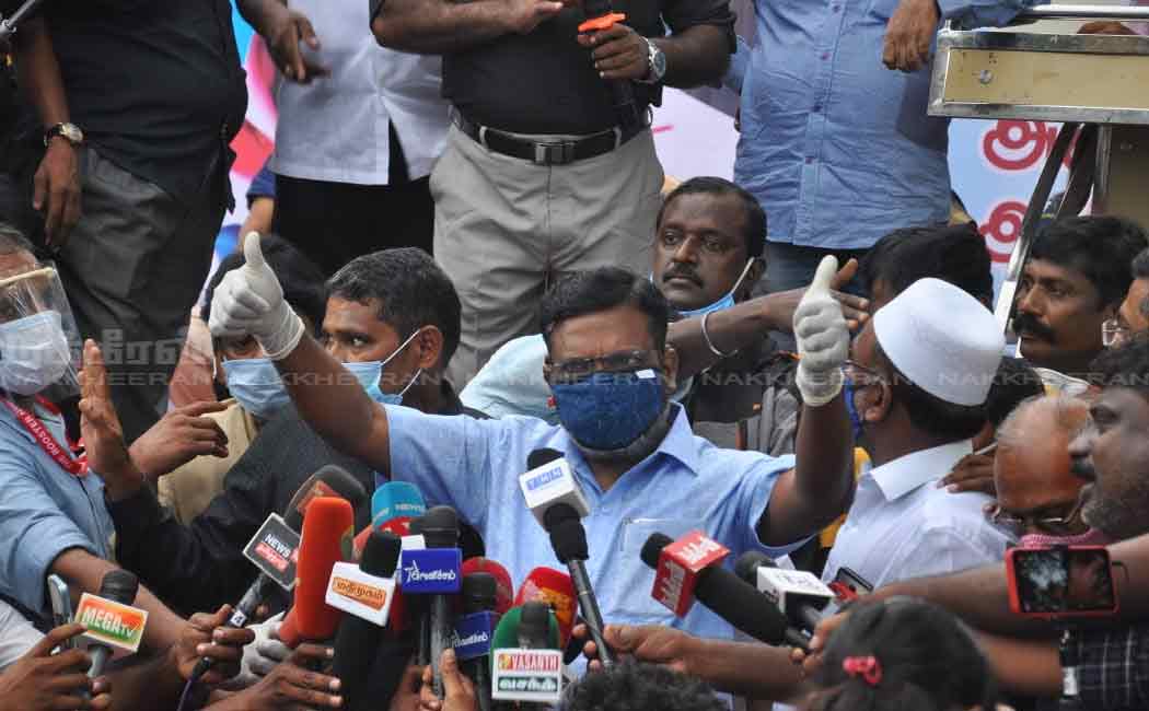 thirumavalavan press meet