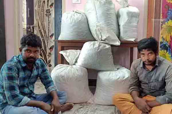 200 kg of cannabis seized 2 arrested!