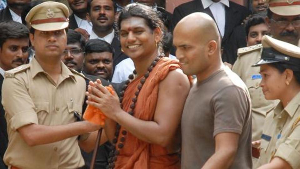 Nithyananda on the path of J