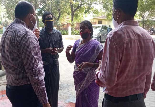erode district collector couple incident police investigation