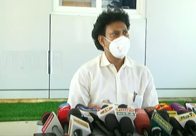 tamilnadu schools education minister pressmeet at trichy