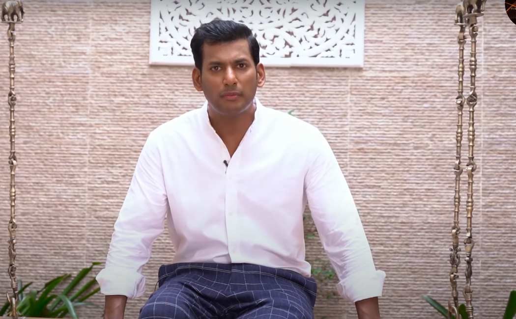 "We must come together to eradicate drugs" - Vishal