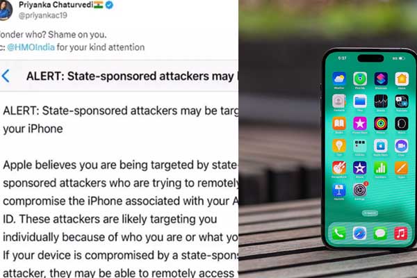 Cell phones of opposition MPs hacked?; Explained by Apple