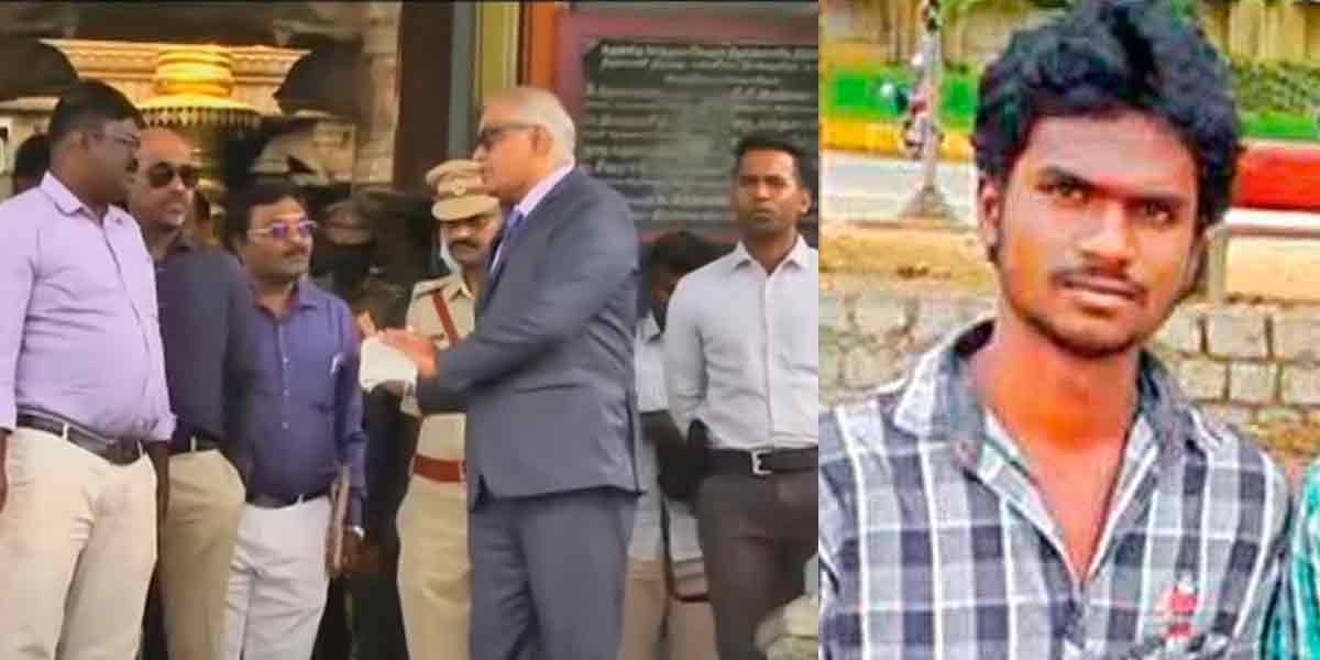 Gokulraj case; Judges examine Tiruchengode temple