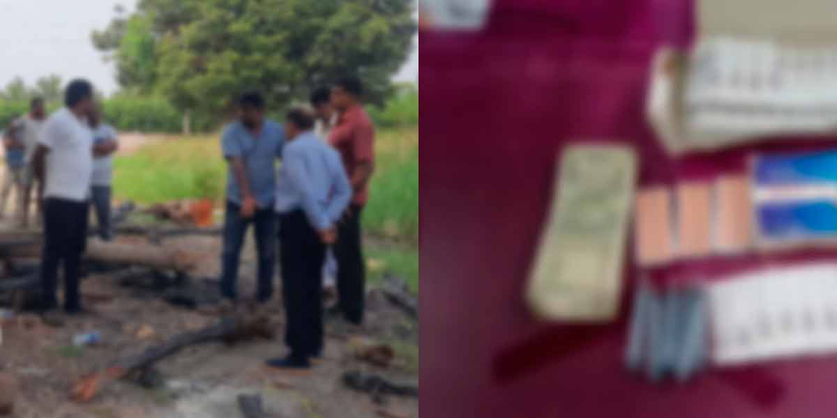 The police surrounded the intoxicated youth