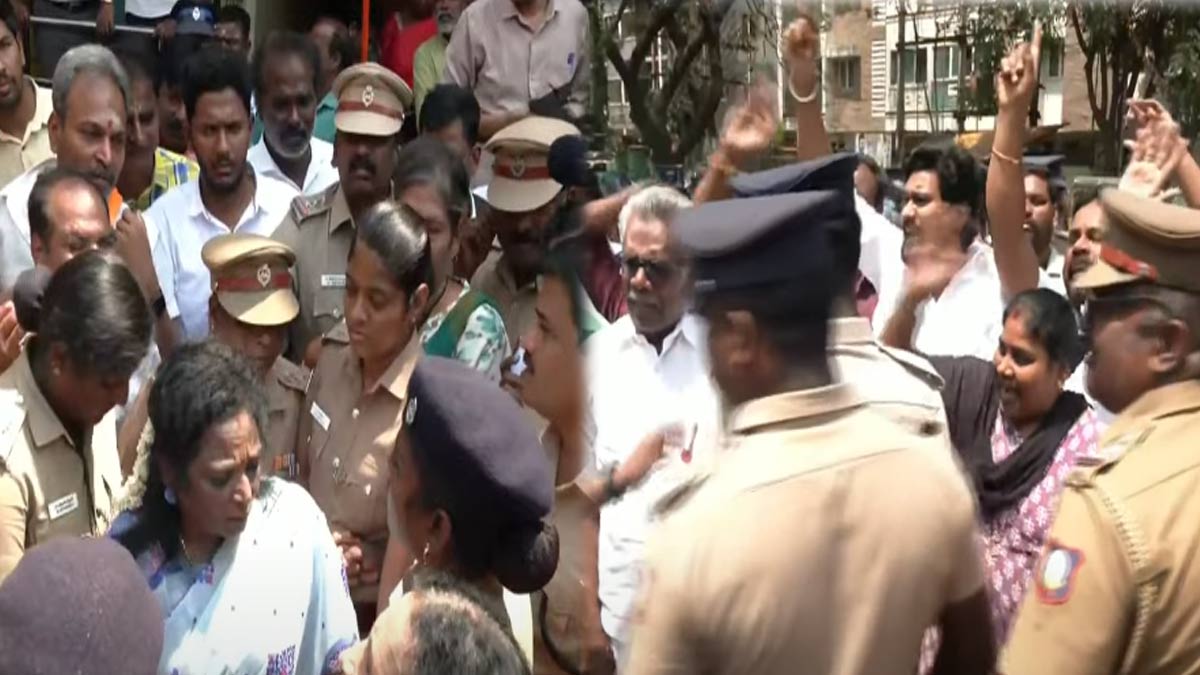 Kanimozhi's indirect attack tamilisai