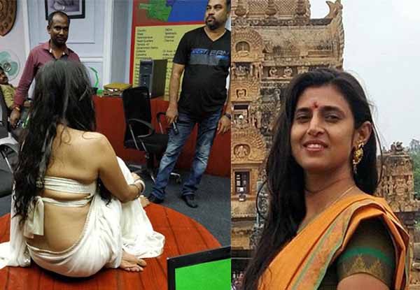 Look back on the back! - Actress Gossiping Puzzle!