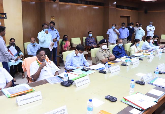 puducherry new year celebration peoples cm announced