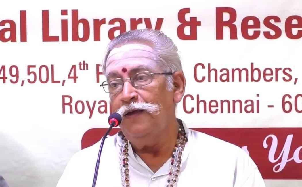 Slander about Ambedakar! R.P.V.S. Maniyan Arrested