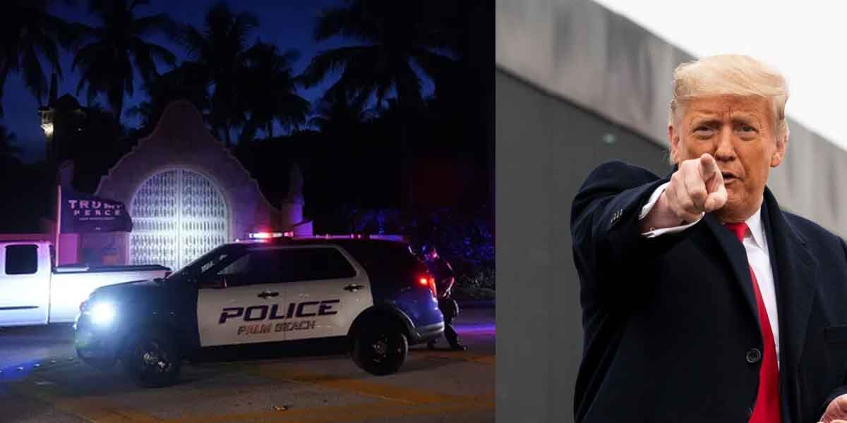 Raid on Donald Trump's bungalow!