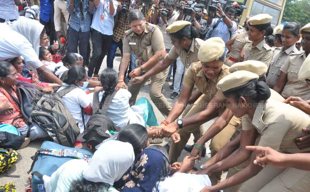 Nurses who fought! Police arrested!