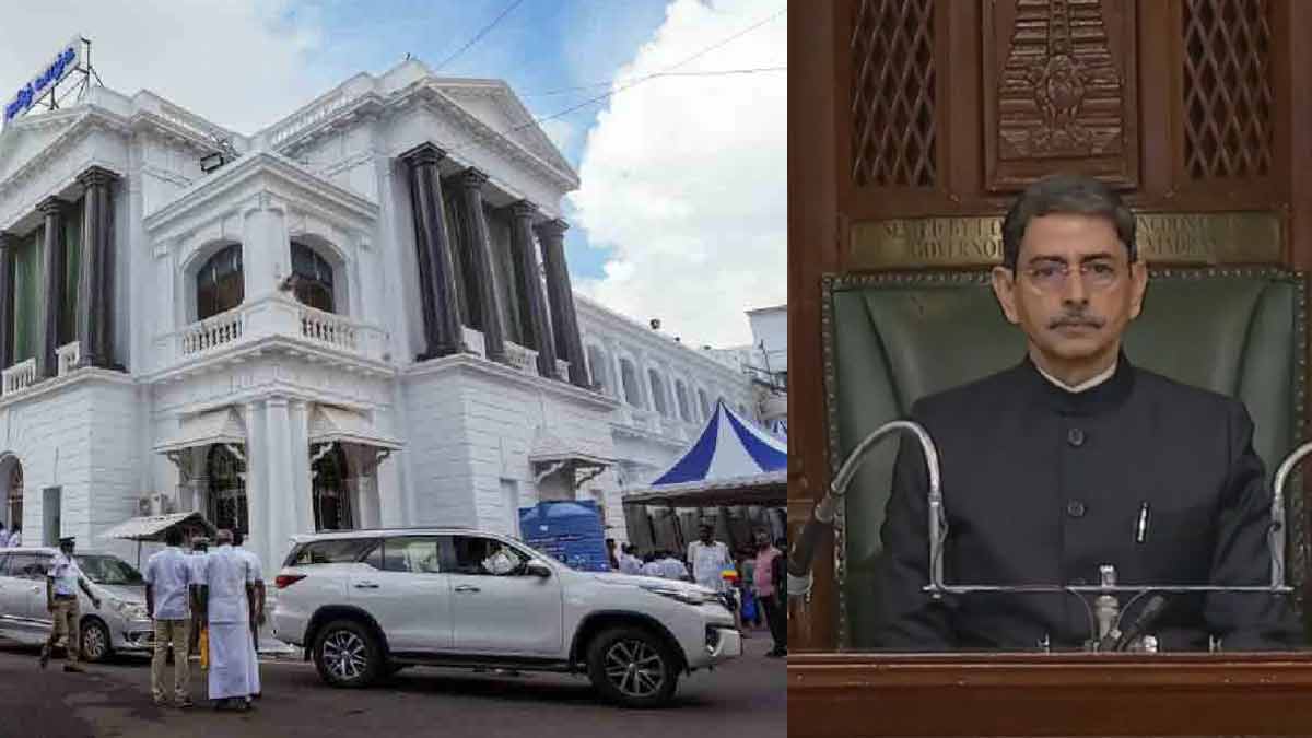 Busy environment; Tamil Nadu Legislative Assembly begins with Governor's speech