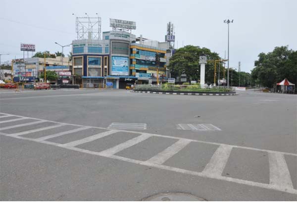 chennai full lockdown - Thirumangalam, Anna Nagar - Pictures