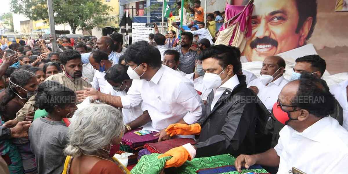 MK Stalin's in Saidapet (Pictures)