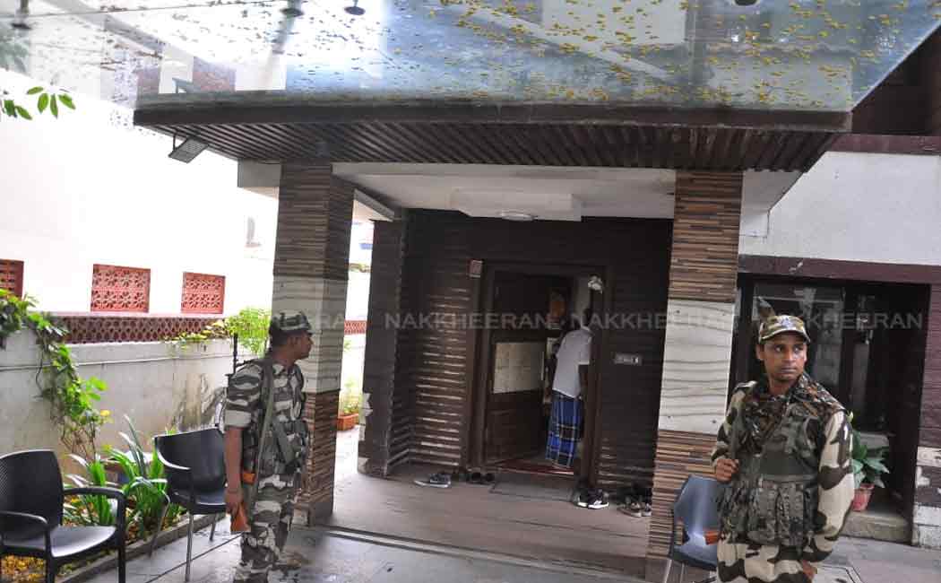 income tax department search for anna nagar mla house