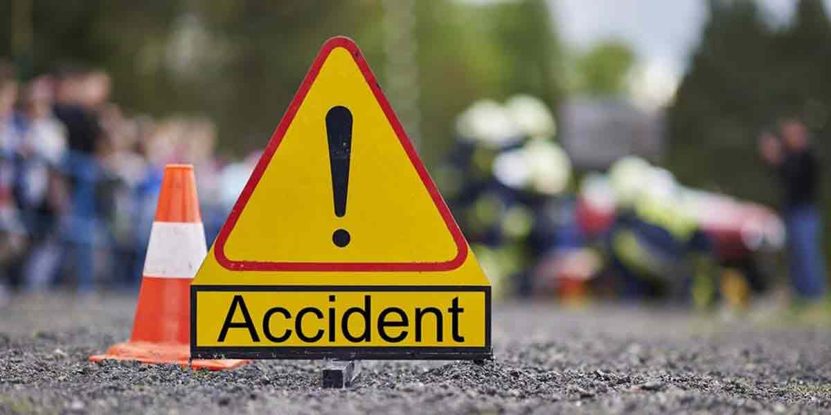 Car accident near Udumalai; 4 people including girl lose their live