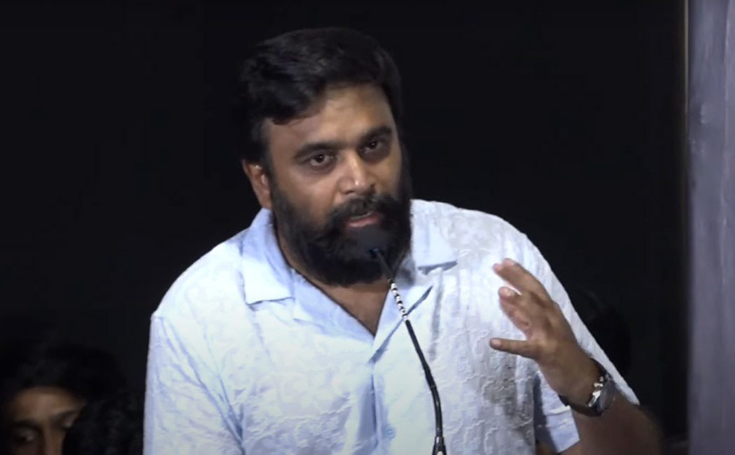 sasikumar speech at tourist family success meet
