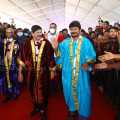 "I didn't wear any robes for my graduation ceremony" - Udhayanidhi in graduation ceremony!
