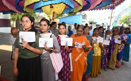 Youth showing interest in voting in Tiruvannamalai