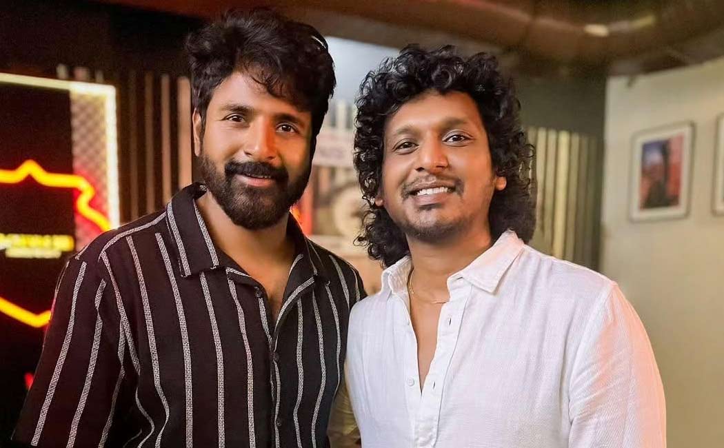 sivakarthikeyan visit lokesh kanagaraj benz movie shooting spot