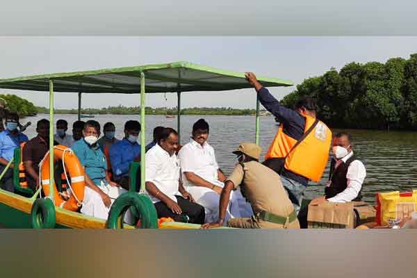 The minister who went on the boat and inspected!