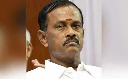 Argument between AIADMK former minister Sevur Ramachandran and senior executive