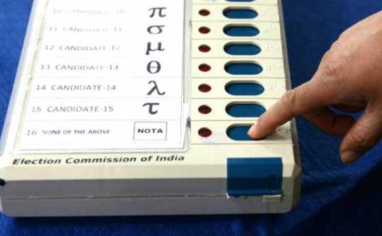 Radhakrishnan explained decline in voter turnout