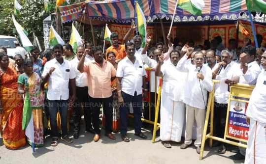tamiladu trade union issue for temple shop rent hike issue