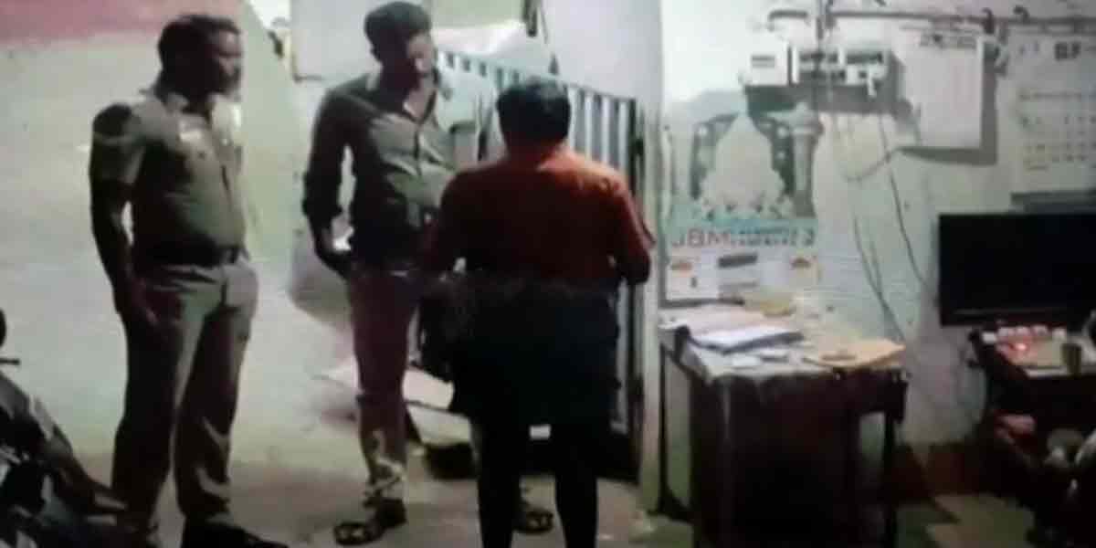 Policeman suspended for assaulting car park employee